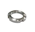 REAR WHEEL BEARING LOCKING NUT L/H (GENUINE)