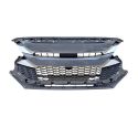FRONT RADIATOR GRILLE (MATT BLACK/GREY, SINGLE CAB)
