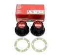 PAIR OF AVM FREE WHEELING HUBS (MANUAL, EXTREME HIGH PERFORMANCE)